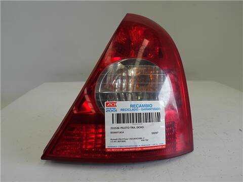 Foto 2ª: Piloto Trasero Derecho Renault Clio 1.5 DCI B/CB08) 82CV 60KW [K9K 702] (2004)