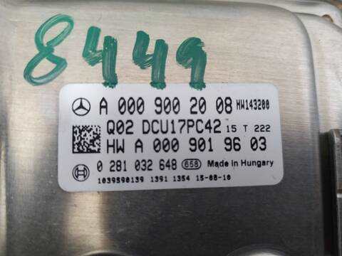 Centralita Motor ECU Mercedes Clase C 160 C 220 T CDI BLUETEC 205.204) 170CV 125KW FAMILIAR