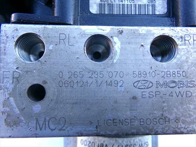 Foto 4ª: Abs Hyundai Santa Fe 2.2 D 2006-2009 [D4EB] (2006)