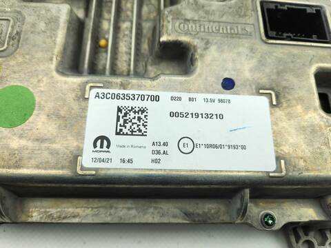 Foto 3ª: Cuadro de Instrumentos Fiat Tipo LIFE BERLINA 130CV 96KW [46346020] (2021)