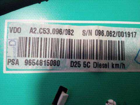 Foto 3ª: Cuadro de Instrumentos Peugeot 407 PACK COUPE 204CV 150KW [UHZ] (2006)