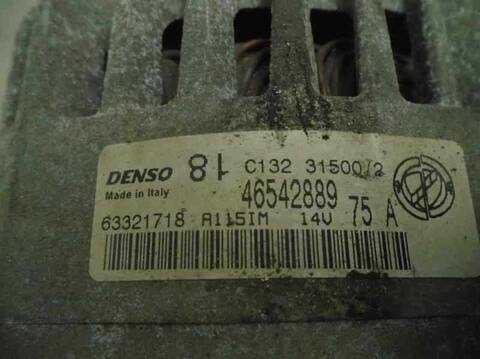Foto 4ª: Alternador Fiat Punto 1.2 CAT BERLINA 60CV 44KW [188A4000] (2001)