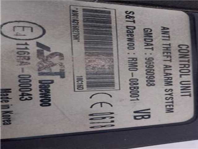 Foto 2ª: Centralita Motor ECU Chevrolet Epica 2.0 LT [2 0 LTR. - 110 KW DIESEL CAT] 150CV