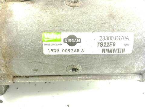 Foto 2ª: Motor de Arranque Nissan Qashqai 2.0 DCI [M9R] (2006)