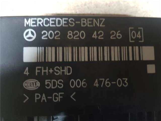 Foto 2ª: Centralita Motor ECU Mercedes Clase C 160 2.2 220 DIESEL (202.121) [2.2 LTR. - 70 KW DIESEL CAT] [OM 604.910]