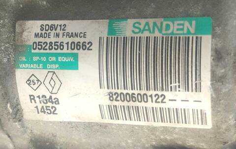 Foto 3ª: Compresor Aire Acondicionado Nissan Micra 1.5 DCI (2002)