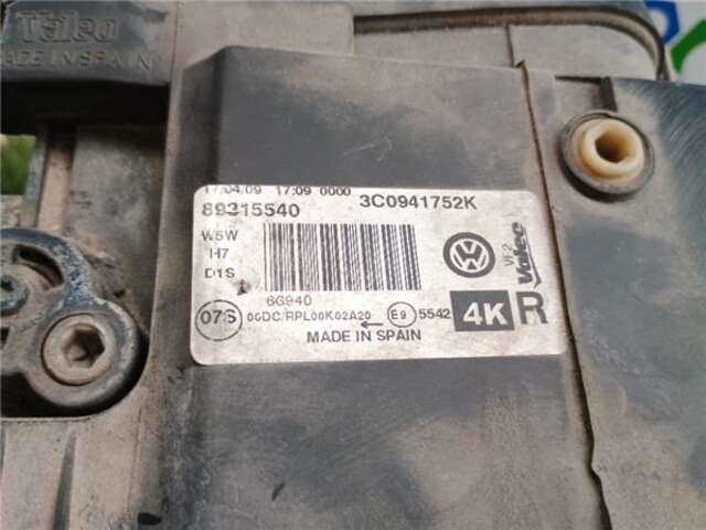 Foto 2ª: Faro Derecho Volkswagen Passat 2.0 HIGHLINE [2.0 LTR. - 103 KW TDI]