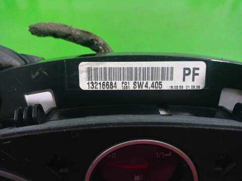 Foto 3ª: Cuadro de Instrumentos Opel Zafira COSMO 120CV 88KW [Z19DT] (2007)