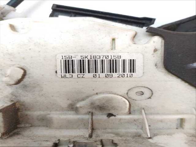 Foto 3ª: Cerradura Puerta Delantera Izquierda Volkswagen Polo 1.6 TDI 105CV (2009)