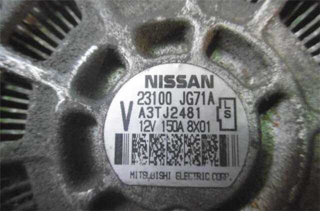 Alternador Nissan X-Trail 2.0 DCI (T31)(03.2007-_)