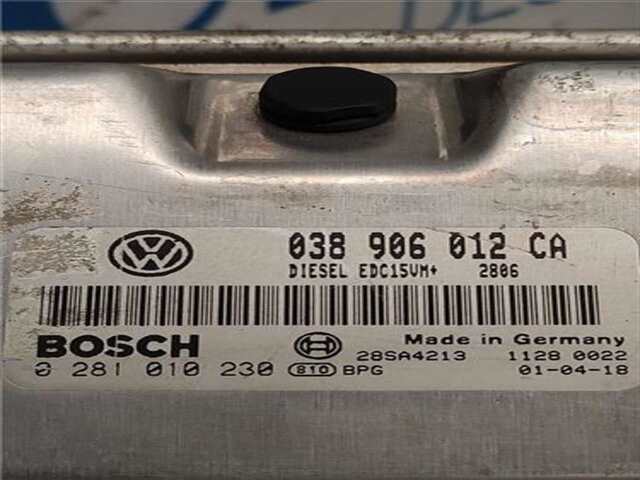 Foto 2ª: Centralita Motor ECU Seat Toledo 1.9 TDI [ALH]