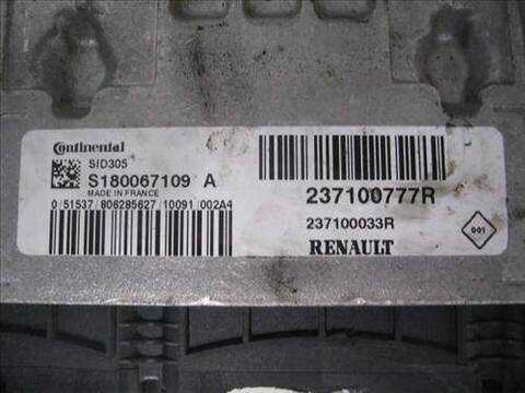 Foto 3ª: Centralita Motor ECU Renault Fluence 1.5 DCI L30B) 106CV 78KW [K9K 832] (2010)