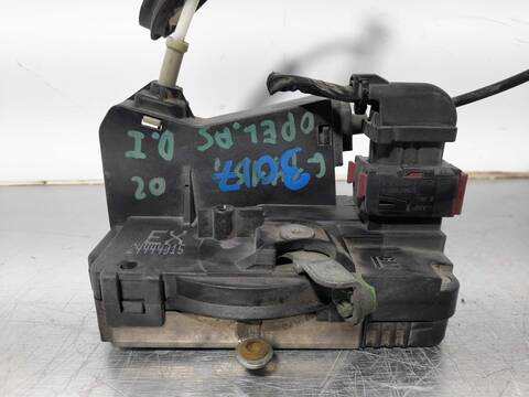 Foto 2ª: Cerradura Puerta Delantera Izquierda Opel Astra 1.6 CAT Z 16 SE - L55) BERLINA 84CV 62KW [Z16SE] (2002)