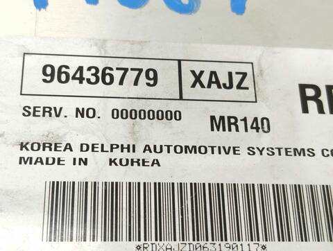 Foto 3ª: Centralita Motor ECU Chevrolet Kalos 1.4 SE 94CV 69KW [F14D3] (2007)