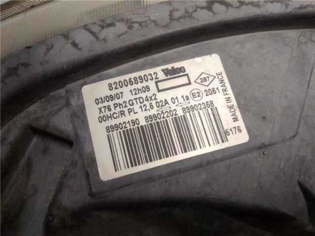 Foto 3ª: Faro Izquierdo Renault Kangoo 1.5 DCI D (84 CV) [K9K718]