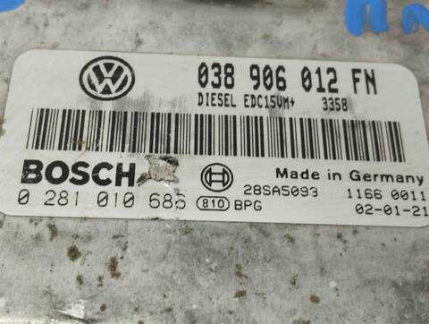 Foto 4ª: Centralita Motor ECU Seat Leon SIGNO 90CV 66KW [ALH] (2002)
