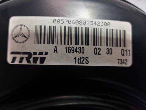 Foto 3ª: Servofreno Mercedes Clase A 140 A 200 CDI 169.008) 140CV 103KW [OM640941] (2004)