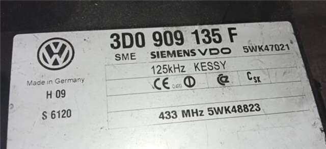 Centralita Check Control Volkswagen Touareg 2.5 TDI R5 [2.5 LTR. - 128 KW TDI]