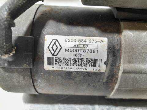 Foto 3ª: Motor de Arranque Renault Megane CONFORT AUTHENTIQUE BERLINA 86CV 63KW II BERLINA 5P [K9K G7] (2005)