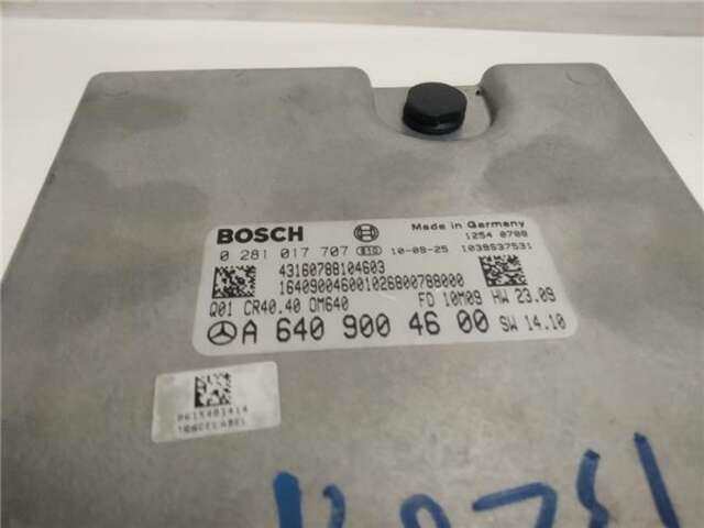 Foto 3ª: Centralita Motor ECU Mercedes Clase B 150 2.0 180 CDI (245.207) [2.0 LTR. - 80 KW CDI CAT] [OM 640.940]