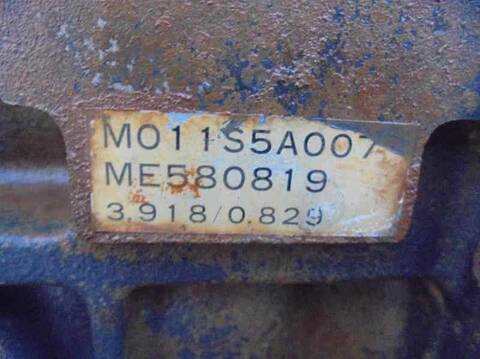 Foto 3ª: Caja Cambios Mitsubishi L200 2.5 TD 99CV 73KW [D 4D56] (2000)