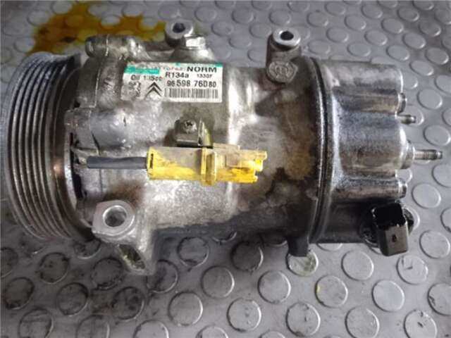 Foto 3ª: Compresor Aire Acondicionado Citroen C4 2.0 SX [2.0 LTR. - 100 KW HDI FAP CAT (RHR - DW10BTED4)] [RHJ (DW10BTED4)]