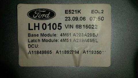 Elevalunas Eléctrico Delantero Izquierdo Ford Focus 1.8 TDCI TD CAT TURNIER 115CV 85KW