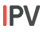 Piezas para IPV de desguace. Logotipo IPV