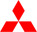 Piezas para Mitsubishi de desguace. Logotipo Mitsubishi
